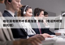 哈尔滨电销外呼系统加盟 排名（电话外呼营销代理）