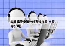 乌鲁木齐电销外呼系统加盟 电销
（电销外呼公司）