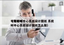 电销呼叫中心系统设计图纸 系统
（电销呼叫中心系统设计图纸怎么做）