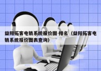 益阳拓客电销系统报价图 排名（益阳拓客电销系统报价图表查询）