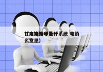 甘肃电销卡外呼系统 电销
（电销外呼是什么意思）