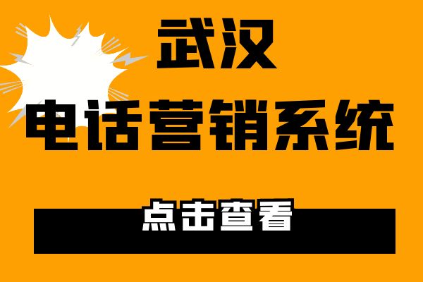 武汉电话营销外呼系统