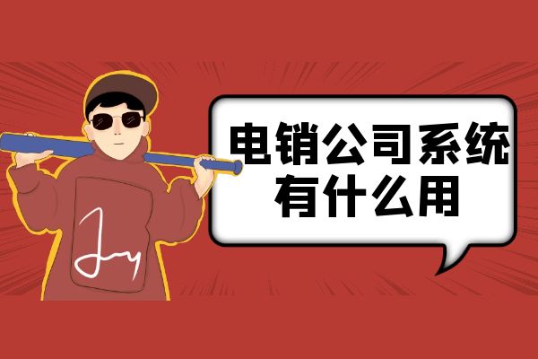 电销公司系统有什么用