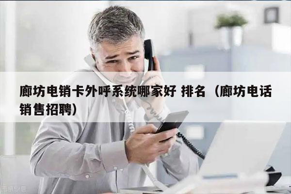 廊坊电销卡外呼系统哪家好 排名（廊坊电话销售招聘）