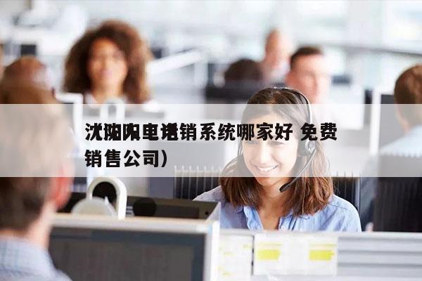 沈阳人工电销系统哪家好 免费
（沈阳电话销售公司）