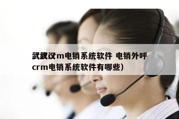 武汉crm电销系统软件 电销外呼
（武汉crm电销系统软件有哪些）