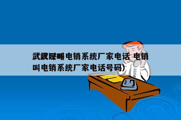 武汉呼叫电销系统厂家电话 电销
（武汉呼叫电销系统厂家电话号码）