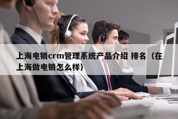 上海电销crm管理系统产品介绍 排名（在上海做电销怎么样）