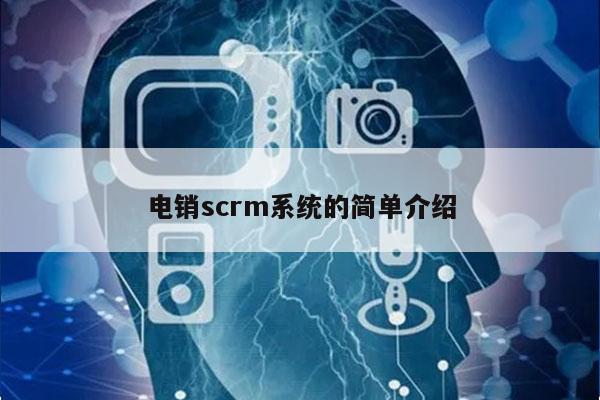 电销scrm系统的简单介绍