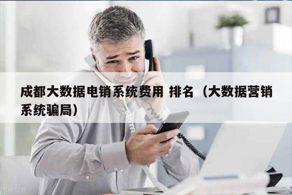 成都大数据电销系统费用 排名（大数据营销系统骗局）